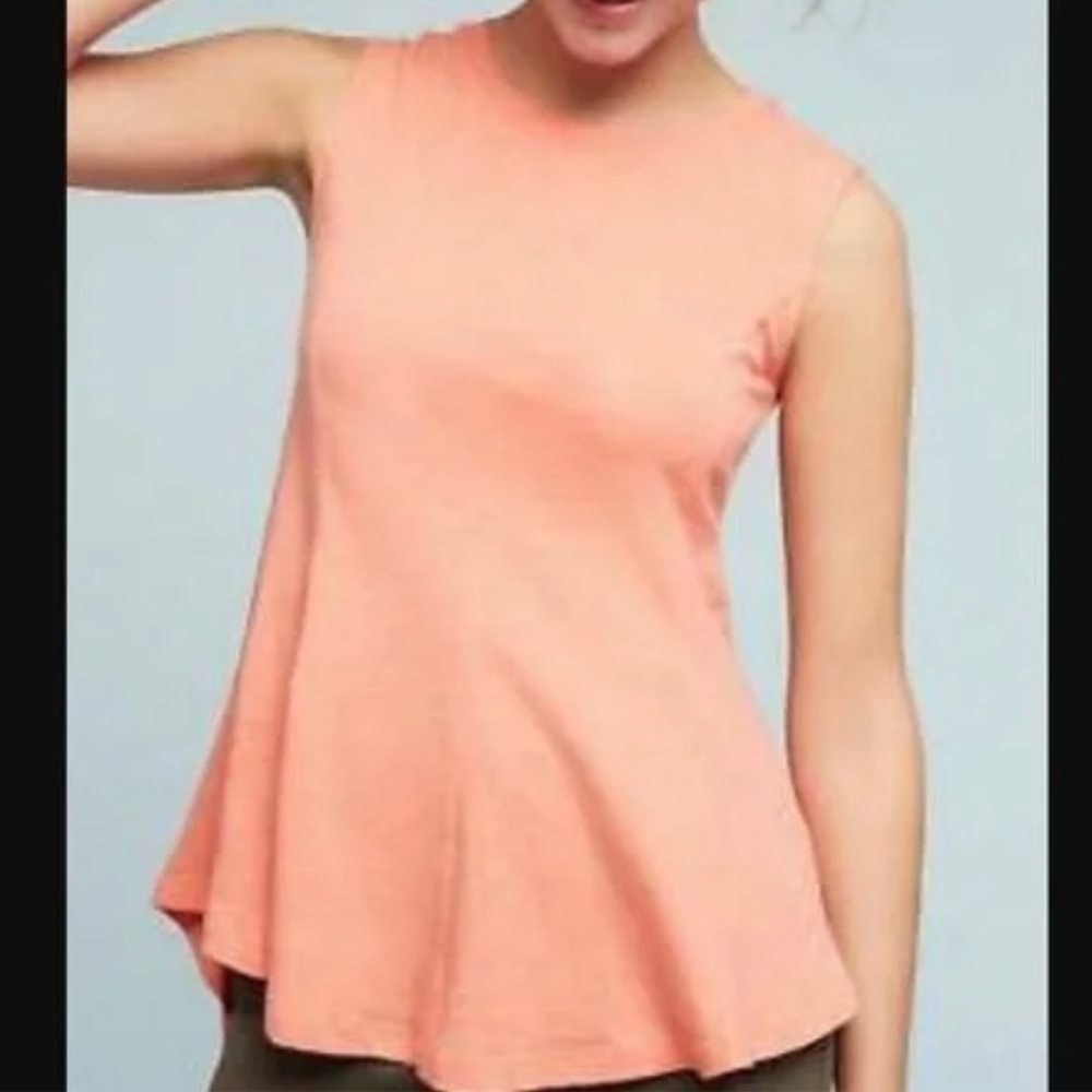 Anthropologie Women’s Eri + Ali Evie Peplum Tank Size  Medium